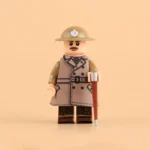 British Army Dorset Cavalry Officer (Lieutenant) WWI - Custom Printed Brick Block Figure