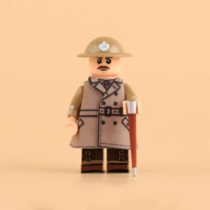 British Army Dorset Cavalry Officer (Lieutenant) WWI - Custom Printed Brick Block Figure British Army Dorset Cavalry Officer (lieutenant) Wwi Custom Printed Brick Block Figure