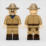 Colonel Theodore "Teddy" Roosevelt Spanish-American War Rough Rider - Custom Printed Brick Block Figure