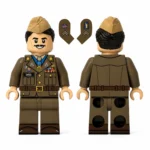 Desmond Doss Medal of Honor Recipient US Army Combat Medic (Service Uniform Edition) WWII - Custom Printed Brick Block Figure