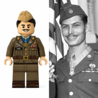 Desmond Doss Medal of Honor Recipient US Army Combat Medic (Service Uniform Edition) WWII - Custom Printed Brick Block Figure with real person Desmond Doss Medal Of Honor Recipient Us Army Combat Medic (service Uniform Edition) Wwii Custom Printed Brick Block Figure With Real Person