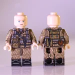 East German National People's Army (NVA) Motor-Rifle Soldier Cold War - Custom Printed Brick Block Figure