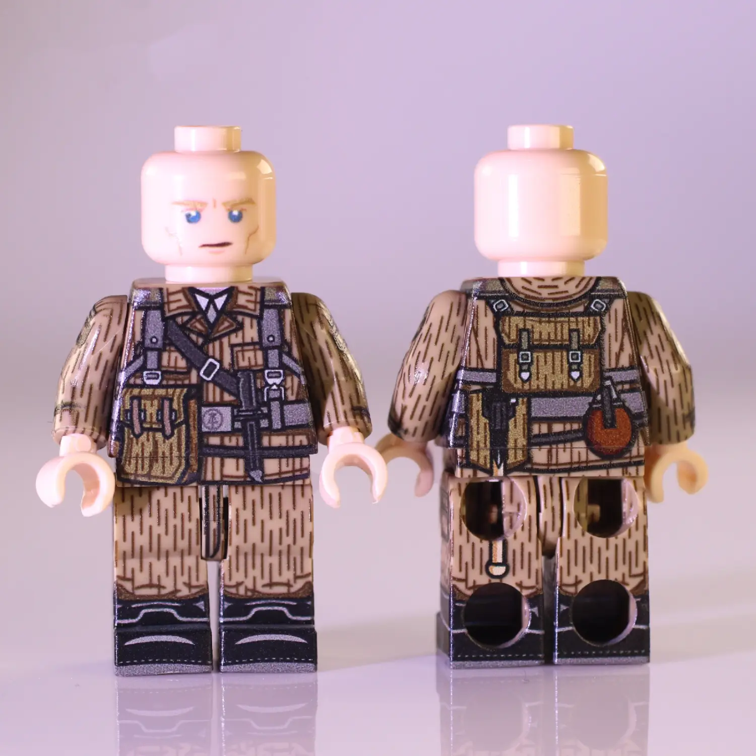 East German National Peoples Army (NVA) Motor-Rifle Soldier Cold War - Custom Printed Brick Block Figure East German National Peoples Army (nva) Motor Rifle Soldier Cold War Custom Printed Brick Block Figure