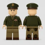General Dwight D. Eisenhower Supreme Allied Commander WWII - Custom Printed Brick Block Figure