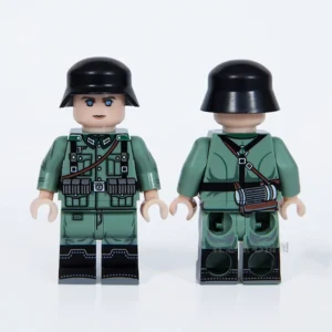 German Army (Heer) Infantry Rifleman WWII - Custom Printed Brick Block Figure German Army (heer) Infantry Rifleman Wwii Custom Printed Brick Block Figure