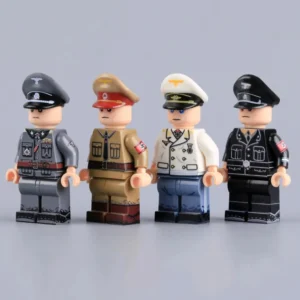 German High Command Hess, Göring & Fegelein Set WWII - Custom Printed Brick Block Figure German High Command Hess, Göring & Fegelein Set Wwii Custom Printed Brick Block Figure