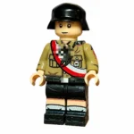 German Hitler Youth / Late-War Conscript Volkssturm WWII - Custom Printed Brick Block Figure