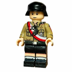 German Hitler Youth Late-War Conscript Volkssturm WWII - Custom Printed Brick Block Figure German Hitler Youth Late War Conscript Volkssturm Wwii Custom Printed Brick Block Figure