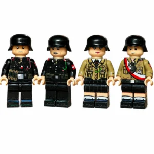 German Late-War & Auxiliary WWII - Custom Printed Brick Block Figure German Late War & Auxiliary Wwii Custom Printed Brick Block Figure