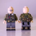 German Marsh Camo Kar98k Rifleman WWII - Custom Printed Brick Block Figure