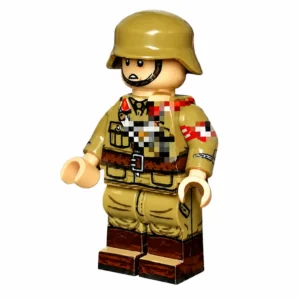 German Volkssturm Hitler Youth (Tan Uniform) (Late-War) WWII - Custom Printed Brick Block Figure German Volkssturm Hitler Youth (tan Uniform) (late War) Wwii Custom Printed Brick Block Figure