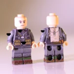 German Waffen-SS Officer / Field Commander WWII - Custom Printed Brick Block Figure
