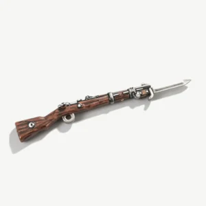 Gewehr 98 (G98) Bolt-Action Rifle with Attached Bayonet - Custom 3D Printed Miniature Accessory Parts Pieces for Brick Block Figures Gewehr 98 (g98) Bolt Action Rifle With Attached Bayonet Custom 3d Printed Miniature Accessory Parts Pieces For Brick Block Figures