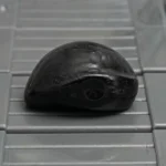 Glossy Black Tactical Beret - Custom 3D Printed Miniature Accessory Parts Pieces for Brick Block Figures