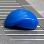 Glossy Blue Tactical Beret - Custom 3D Printed Miniature Accessory Parts Pieces for Brick Block Figures
