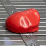 Glossy Red Tactical Beret - Custom 3D Printed Miniature Accessory Parts Pieces for Brick Block Figures