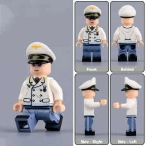 Hermann Göring Reichsmarschall (Marshal of the Empire) and Commander-in-Chief of the Luftwaffe WWII - Custom Printed Brick Block Figure Hermann Göring Reichsmarschall (marshal Of The Empire) And Commander In Chief Of The Luftwaffe Wwii Custom Printed Brick Block Figure