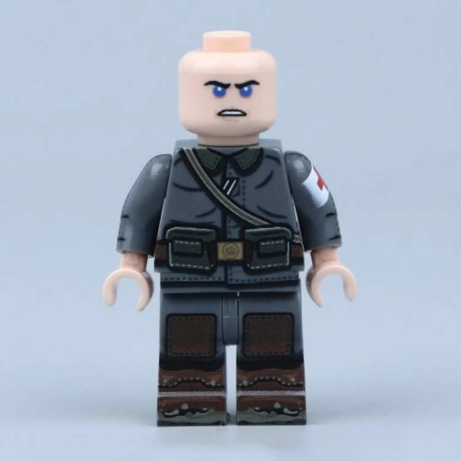 Imperial German Medical Soldier Wwi Custom Printed Brick Block Figure