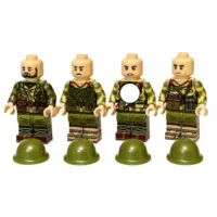 Imperial Japanese Army (ija) Scavenger Squad Pacific Series Iwo Jima Wwii Custom Printed Brick Block Figure
