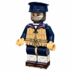 Imperial Japanese Navy (IJN) Sailor with Life Jacket (Pacific Storm Series) WWII - Custom Printed Brick Block Figure