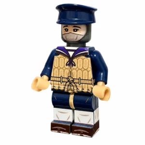 Imperial Japanese Navy (IJN) Sailor with Life Jacket (Pacific Storm Series) WWII - Custom Printed Brick Block Figure Imperial Japanese Navy (ijn) Sailor With Life Jacket (pacific Storm Series) Wwii Custom Printed Brick Block Figure