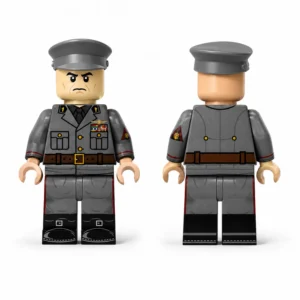 Italian Leader Benito Mussolini (Military Uniform) WWII - Custom Printed Brick Block Figure Italian Leader Benito Mussolini (military Uniform) Wwii Custom Printed Brick Block Figure
