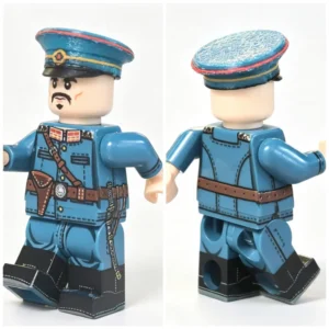 Late Qing Dynasty New Army Officer (Beiyang Army Officer) - Custom Printed Brick Block Figure Late Qing Dynasty New Army Officer (beiyang Army Officer) Custom Printed Brick Block Figure