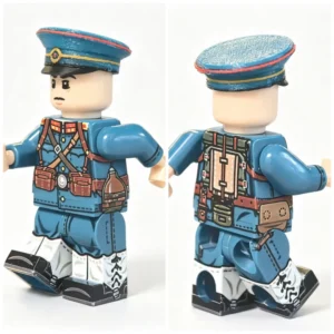 Late Qing Dynasty New Army Regular Infantryman (Beiyang Army Rifleman) - Custom Printed Brick Block Figure Late Qing Dynasty New Army Regular Infantryman (beiyang Army Rifleman) Custom Printed Brick Block Figure