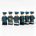 Late Qing Dynasty New Army Squad - Custom Printed Brick Block Figure