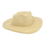 Light Beige Outback Safari Hat - Custom 3D Printed Miniature Accessory Parts Pieces for Brick Block Figures
