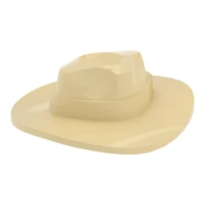 Light Beige Outback Safari Hat - Custom 3D Printed Miniature Accessory Parts Pieces for Brick Block Figures Light Beige Outback Safari Hat Custom 3d Printed Miniature Accessory Parts Pieces For Brick Block Figures