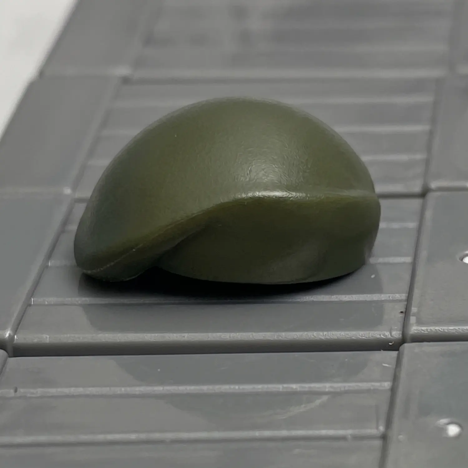 Olive Green Tactical Beret - Custom 3D Printed Miniature Accessory Parts Pieces for Brick Block Figures Olive Green Tactical Beret Custom 3d Printed Miniature Accessory Parts Pieces For Brick Block Figures
