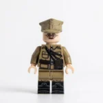 Polish Army Captain WWII - Custom Printed Brick Block Figure