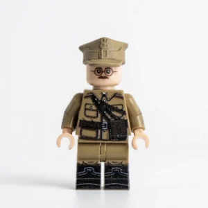 Polish Army Captain Wwii Custom Printed Brick Block Figure