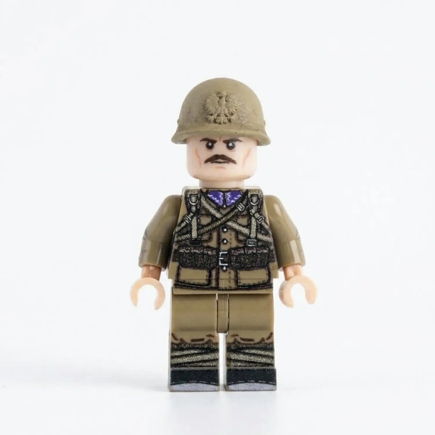Polish Army Infantryman (Rifleman) WWII - Custom Printed Brick Block Figure Polish Army Infantryman (rifleman) Wwii Custom Printed Brick Block Figure