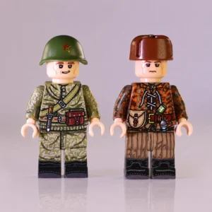Soviet Red Army Camouflage WWII - Custom Printed Brick Block Figure Soviet Red Army Camouflage Wwii Custom Printed Brick Block Figure