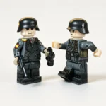 Spanish Blue Division (General & Machine Gunner) WWII - Custom Printed Brick Block Figure