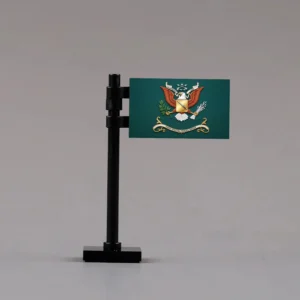 U.S. Army 1st Special Forces Group Organizational Color Flag Assembly - Custom 3D Printed Miniature Accessory Parts Pieces for Brick Block Figures U.s. Army 1st Special Forces Group Organizational Color Flag Assembly Custom 3d Printed Miniature Accessory Parts Pieces For Brick Block Figures