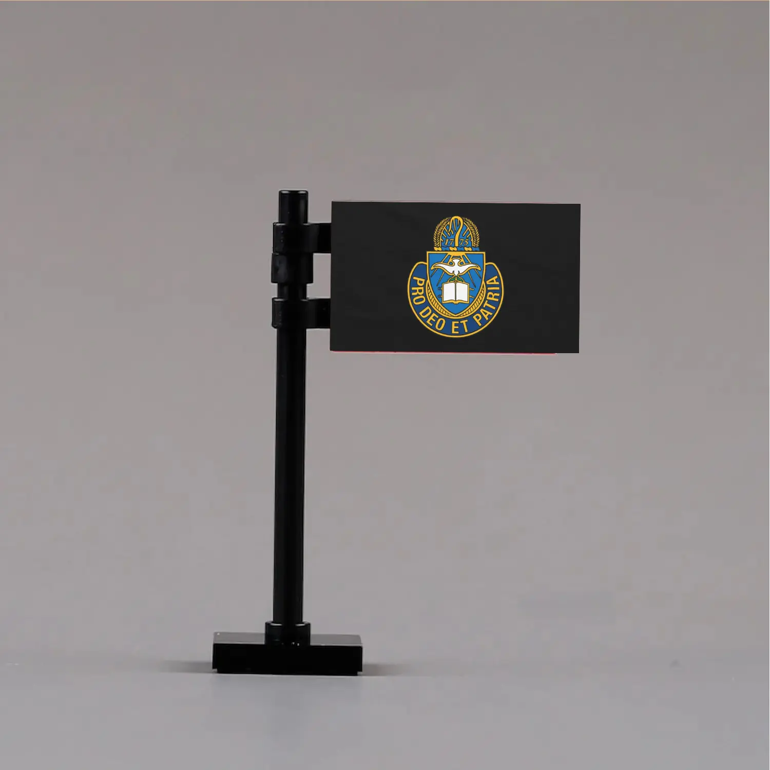 U.S. Army Chaplain Corps Regimental Flag Assembly - Custom 3D Printed Miniature Accessory Parts Pieces for Brick Block Figures U.s. Army Chaplain Corps Regimental Flag Assembly Custom 3d Printed Miniature Accessory Parts Pieces For Brick Block Figures