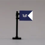 U.S. Army Judge Advocate General's (JAG) Corps Guidon Assembly - Custom 3D Printed Miniature Accessory Parts Pieces for Brick Block Figures