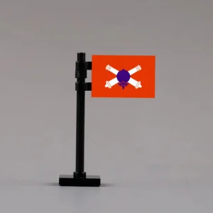 U.S. Army Mine Planter Service Flag Assembly - Custom 3D Printed Miniature Accessory Parts Pieces for Brick Block Figures U.s. Army Mine Planter Service Flag Assembly Custom 3d Printed Miniature Accessory Parts Pieces For Brick Block Figures