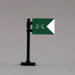 U.S. Army Special Forces Guidon Flag Assembly - Custom 3D Printed Miniature Accessory Parts Pieces for Brick Block Figures