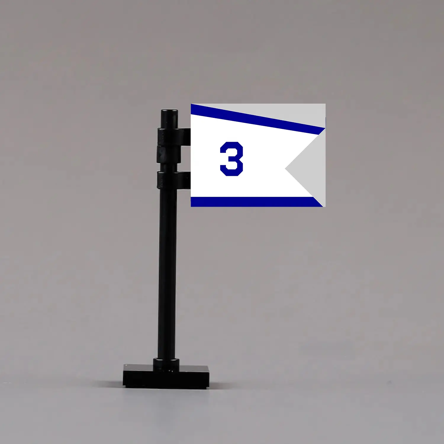 U.s. Navy Motor Torpedo Boat (pt Boat) Squadron 3 Pennant Assembly Custom 3d Printed Miniature Accessory Parts Pieces For Brick Block Figures