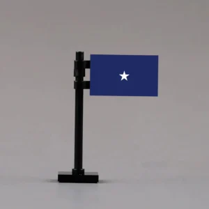 U.S. Navy Rear Admiral (Lower Half) (One-Star) Rank Flag Assembly - Custom 3D Printed Miniature Accessory Parts Pieces for Brick Block Figures U.s. Navy Rear Admiral (lower Half) (one Star) Rank Flag Assembly Custom 3d Printed Miniature Accessory Parts Pieces For Brick Block Figures