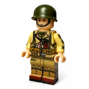 US Army 1st Infantry Division (Big Red One) Staff Sergeant (NCO) WWII - Custom Printed Brick Block Figure Us Army 1st Infantry Division (big Red One) Staff Sergeant (nco) Wwii Custom Printed Brick Block Figure