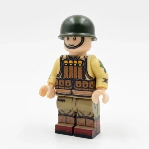 US Army 4th Infantry Division Grenadier (Western Front Edition) WWII - Custom Printed Brick Block Figure Us Army 4th Infantry Division Grenadier (western Front Edition) Wwii Custom Printed Brick Block Figure