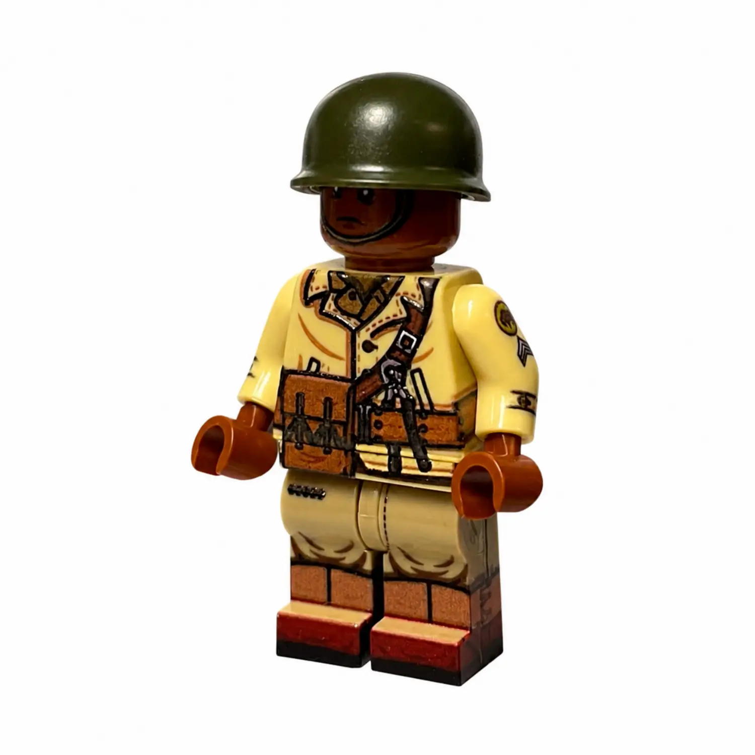 US Army 92nd Infantry Division Armorer Ordnance Specialist (Western Front) WWII - Custom Printed Brick Block Figure Us Army 92nd Infantry Division Armorer Ordnance Specialist (western Front) Wwii Custom Printed Brick Block Figure