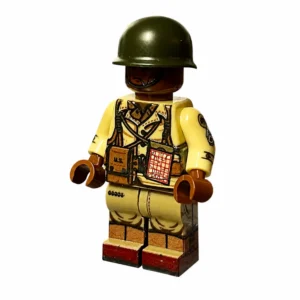 US Army 92nd Infantry Division Map Case Scout Reconnaissance NCO (Western Front) WWII - Custom Printed Brick Block Figure Us Army 92nd Infantry Division Map Case Scout Reconnaissance Nco (western Front) Wwii Custom Printed Brick Block Figure