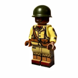 US Army 92nd Infantry Division Thompson Submachine Gunner (Western Front) WWII - Custom Printed Brick Block Figure Us Army 92nd Infantry Division Thompson Submachine Gunner (western Front) Wwii Custom Printed Brick Block Figure