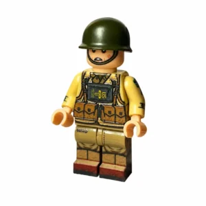 US Army 99th Infantry Division Assault Infantryman Ranger WWII - Custom Printed Brick Block Figure Us Army 99th Infantry Division Assault Infantryman Ranger Wwii Custom Printed Brick Block Figure